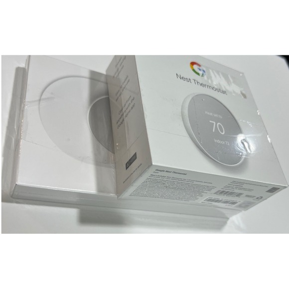 Google Nest Thermostat Smart Wi-Fi Home Temperature Control & Snow Trim Kit  D30 - Picture 5 of 7